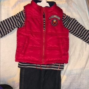 3-Piece Sesame Street ELMO Pants Set